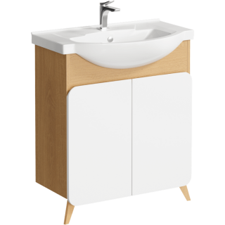 Тумба под раковину Aqwella Basic BAS0108DZ 85 см